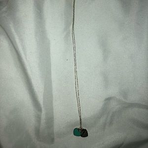 Tiffany & Co double heart tag pendant